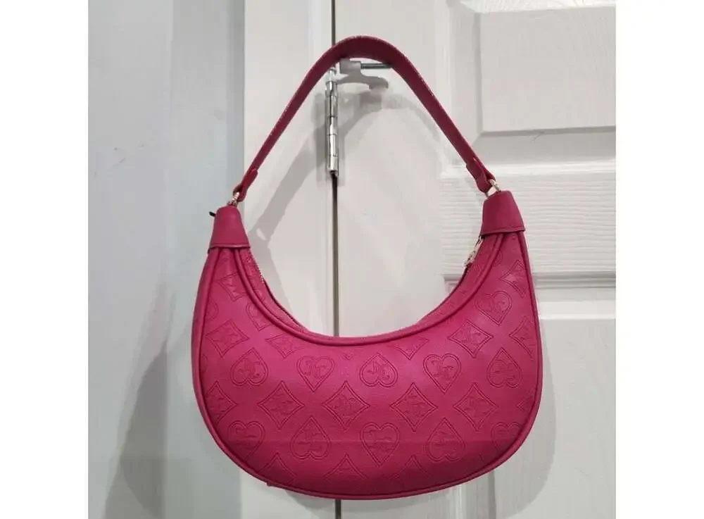 NWT Juicy Couture‎ Top Notch Hobo Shoulder Bag in Raspberry Tart